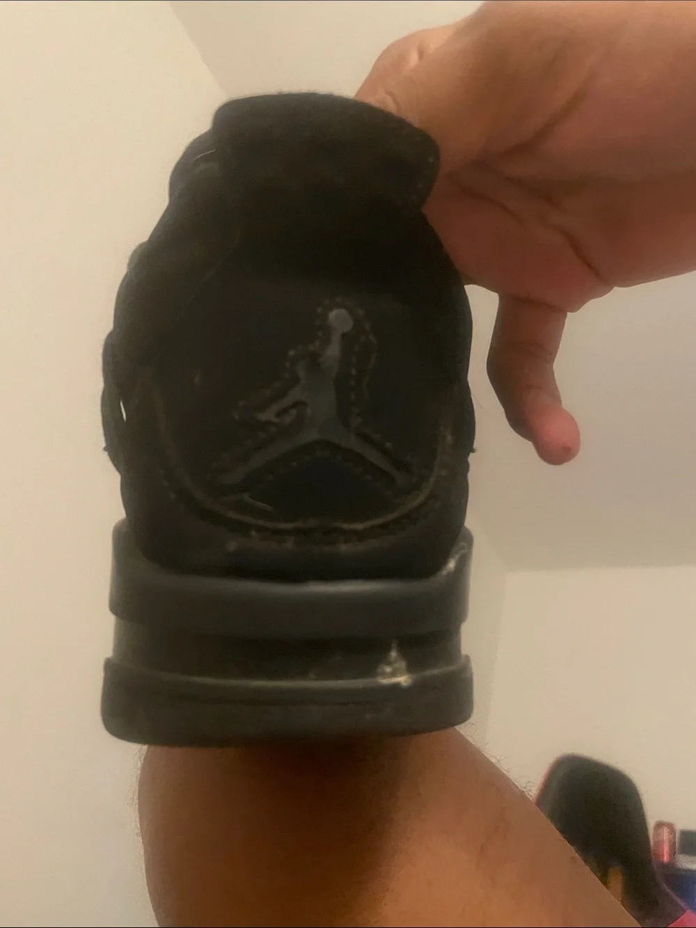 Jordan Black High-Top Jumpman Sneakers